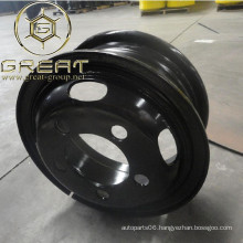 Durable truck tube steel wheel 6.50-16